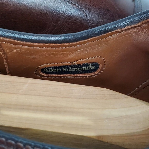 Allen Edmonds Park Avenue Cap Toe Oxfords Size 14 2A Brown Leather Dress Shoes main image 10